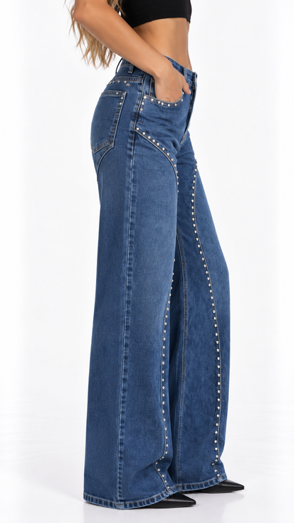 Studded Curve Jeans